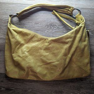 Hobo Bags Paulette Slouch Shoulder Bag  in Yellow